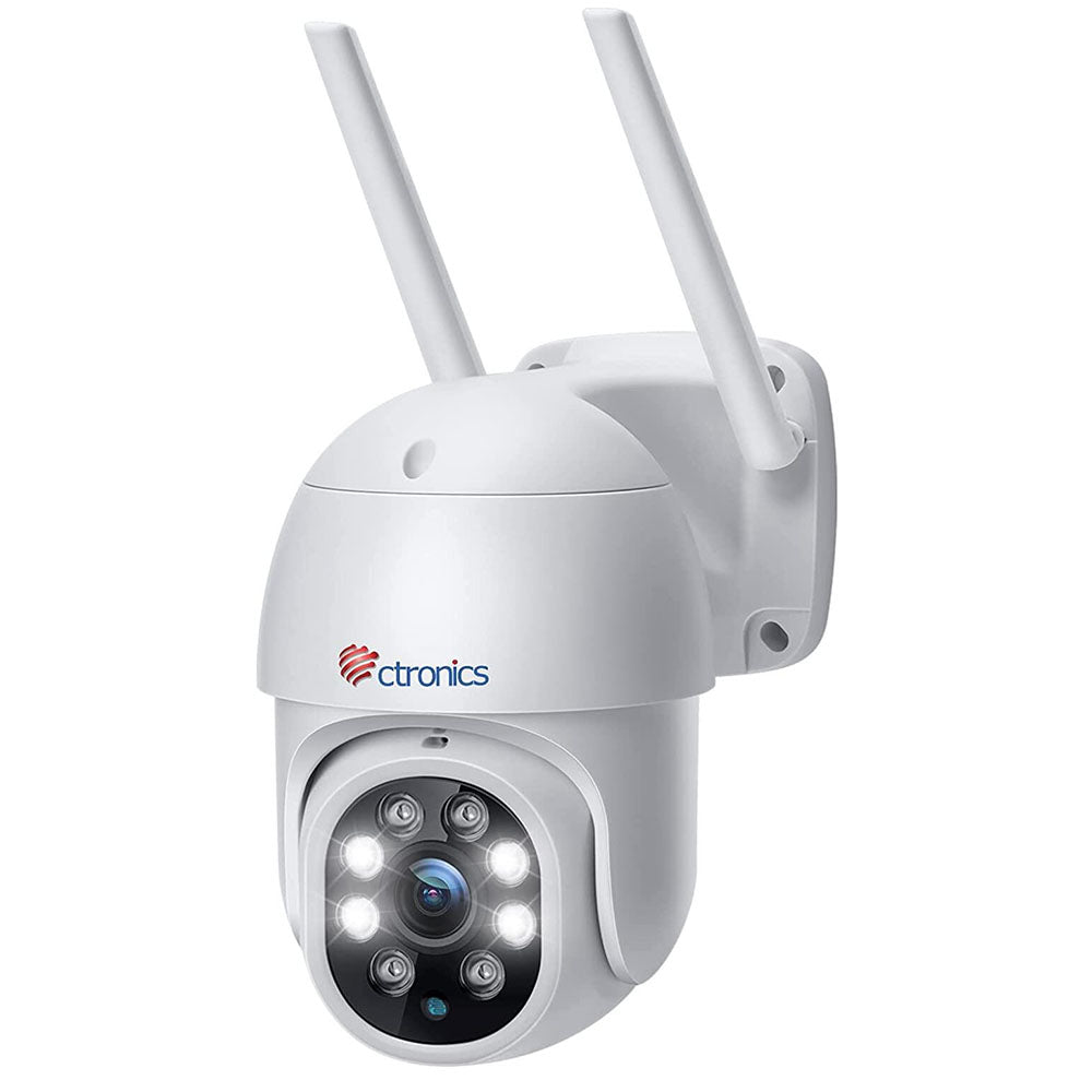 2K 4MP ワイヤレスセキュリティカメラ、人体検知と自動追跡付き - 30m