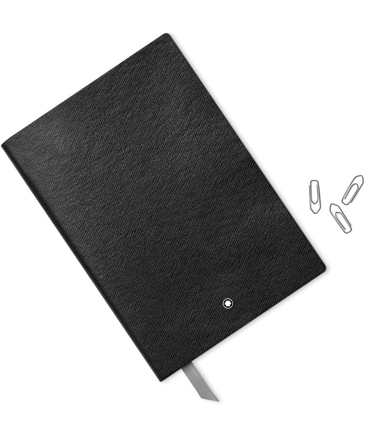 Montblanc Notebook Black Lined #146 Fine Stationery 113294 – black