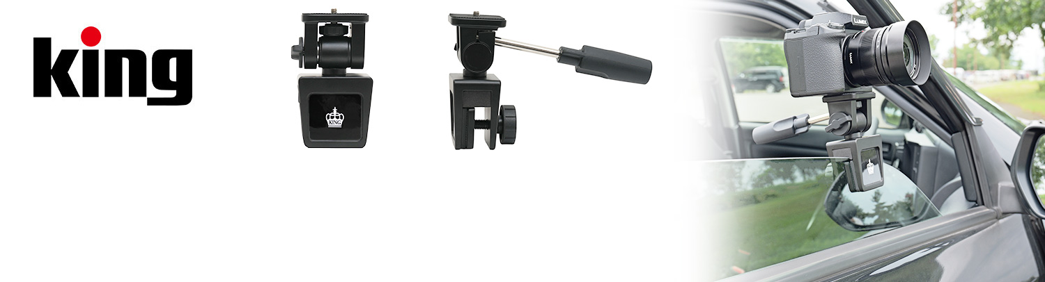 新製品】King カーウィンドウマウント K-CWM-2W 発売のご案内