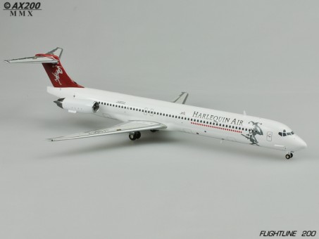 航空機・ヘリコプター 1/200 MD-81 HARLEQUIN AIR Harlequin Air MD-81