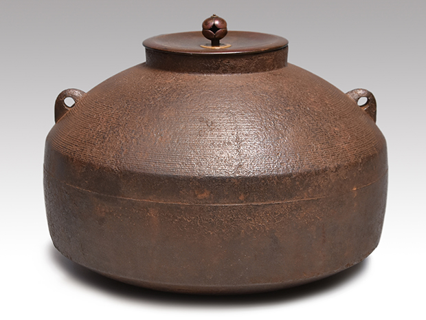 風炉釜 茶道 アンティーク レトロ 鉄 急須、鬼面鋳鉄風炉茶釜、鉄風炉