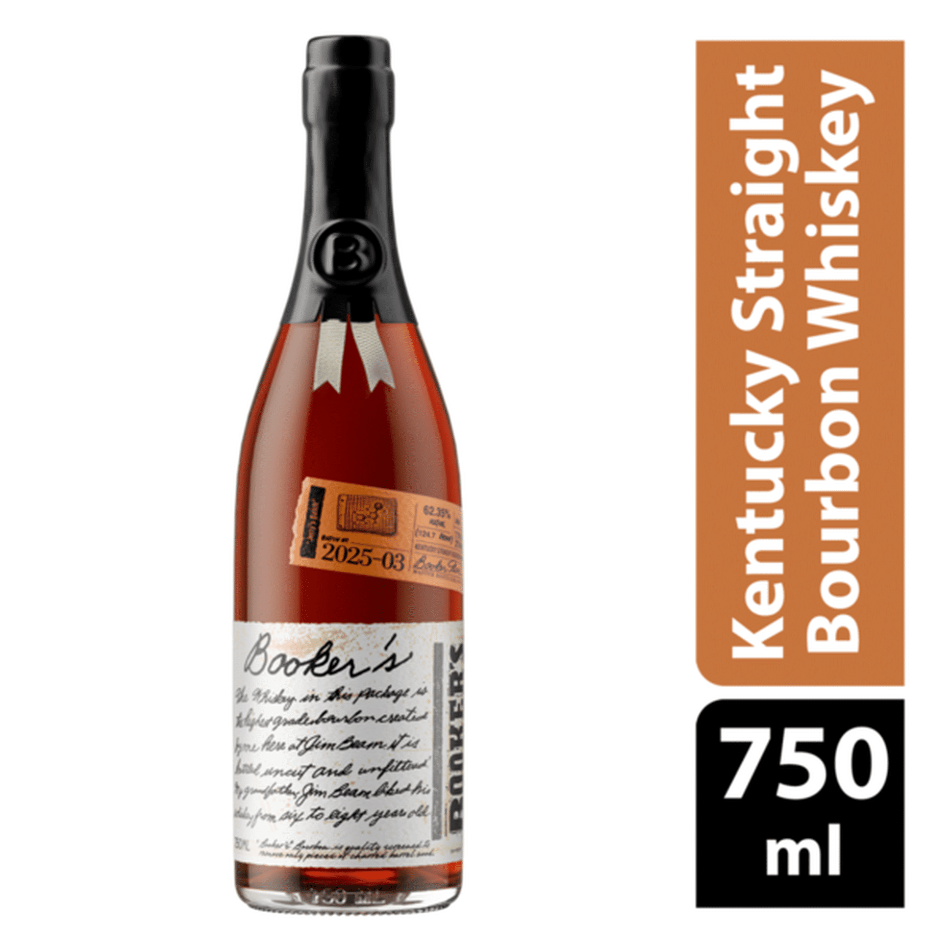 Booker's Bourbon Whiskey (750 ml) Delivery or Pickup Near Me