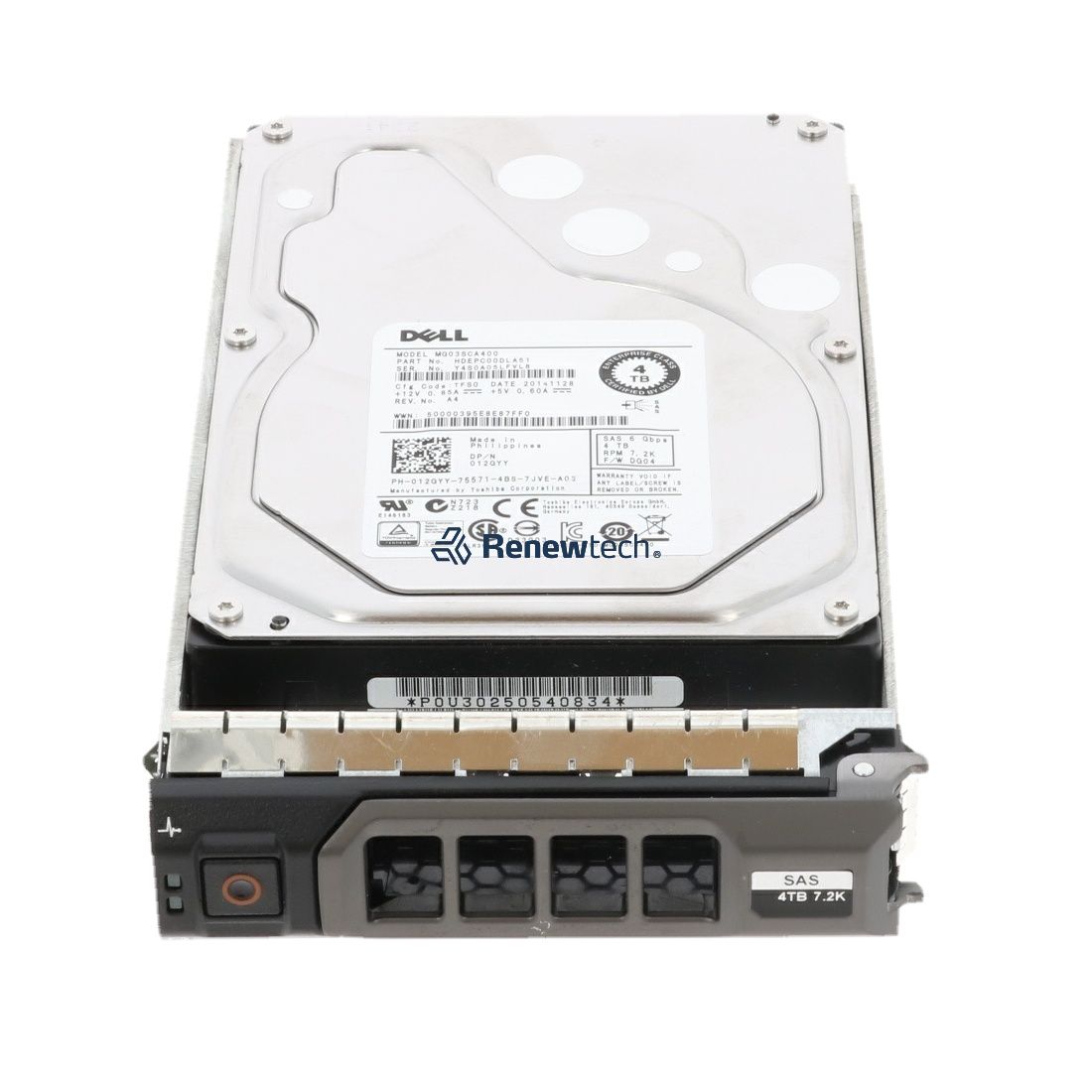 DELL 0529FG - 4TB 7.2K LFF SAS 6G HDD ST4000NM0023