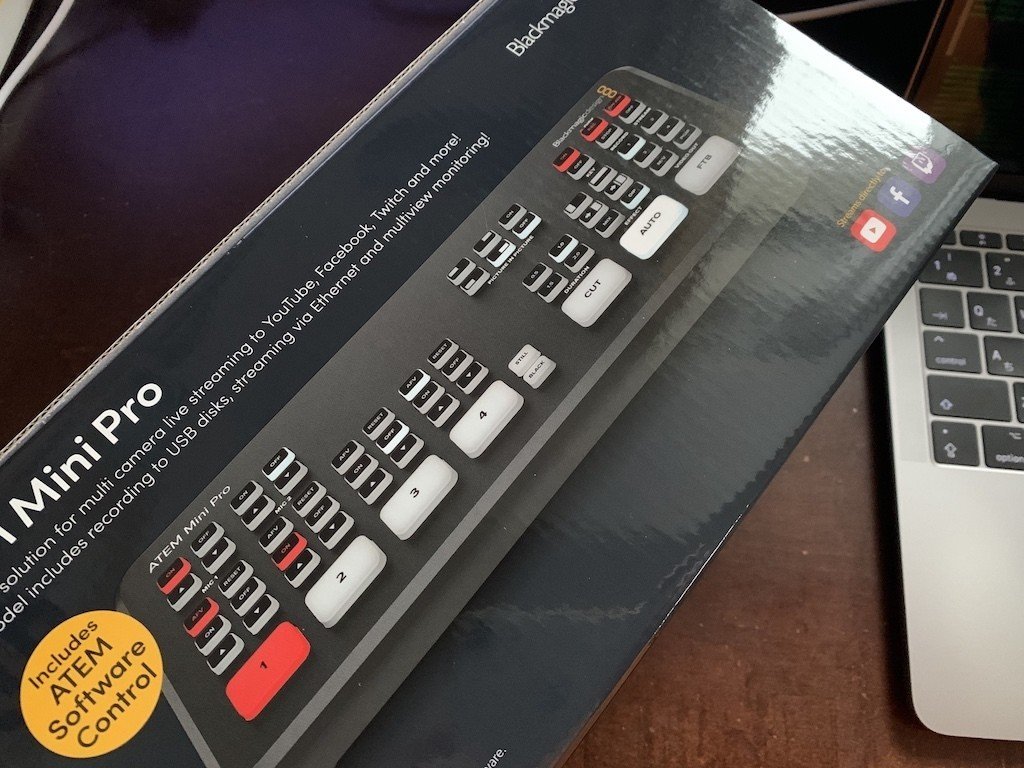 ATEM Mini Pro開封の儀！いきなり実践本番（スポーツIoTLT vol.3）に