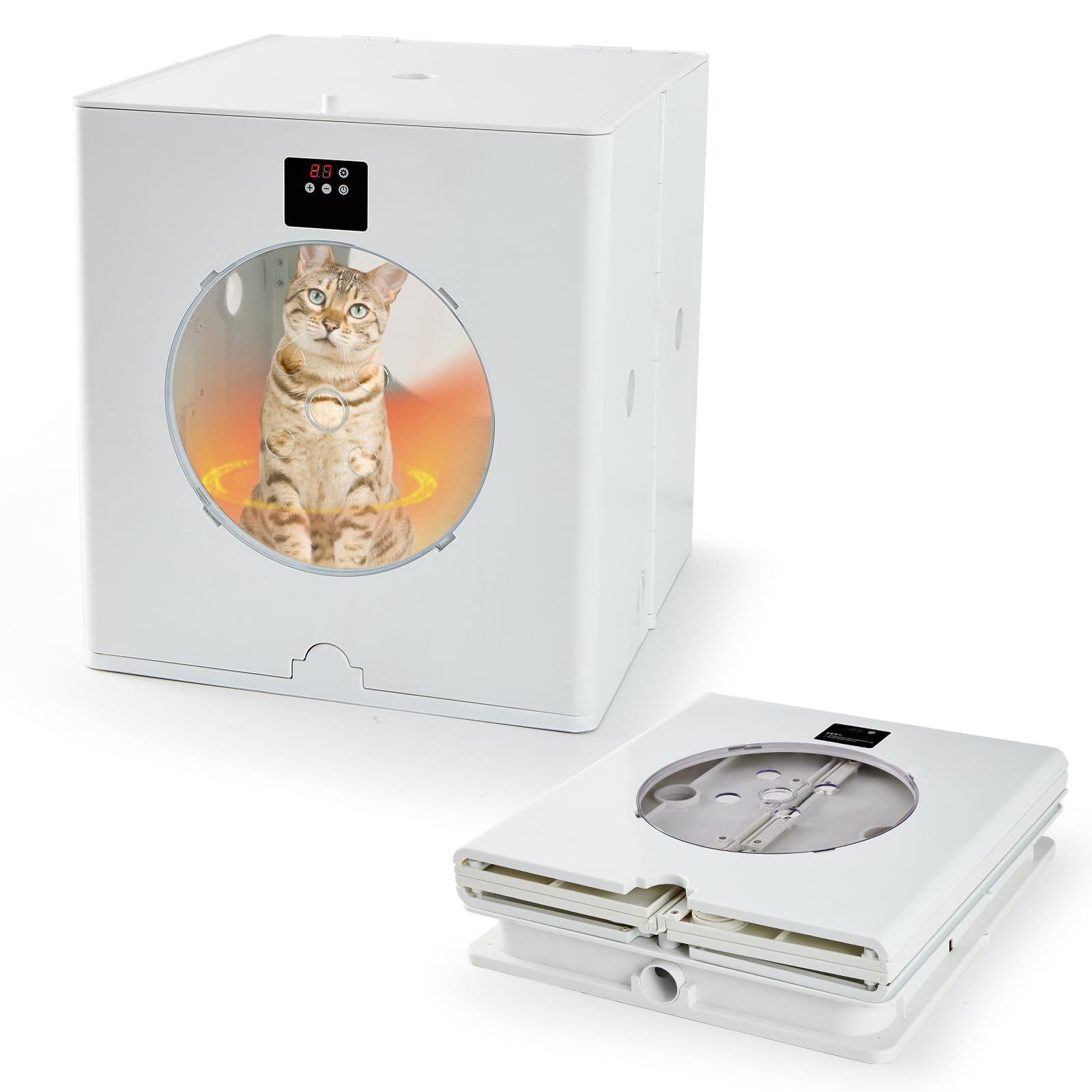 Quikiss ペットドライルーム 犬 ドライボックス 自動乾燥