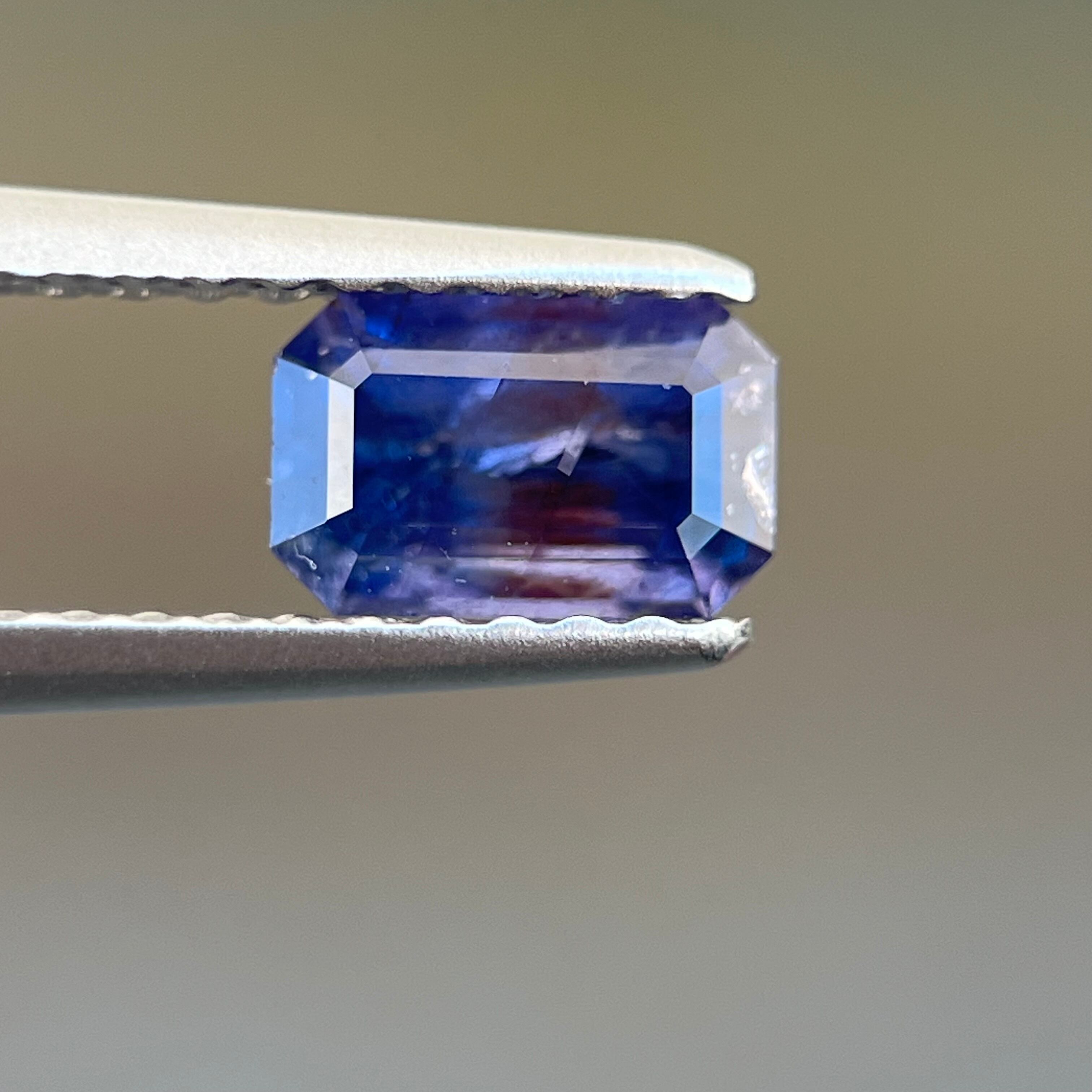 スリランカ産非加熱天然バイオレットサファイアルース 【公式通販】