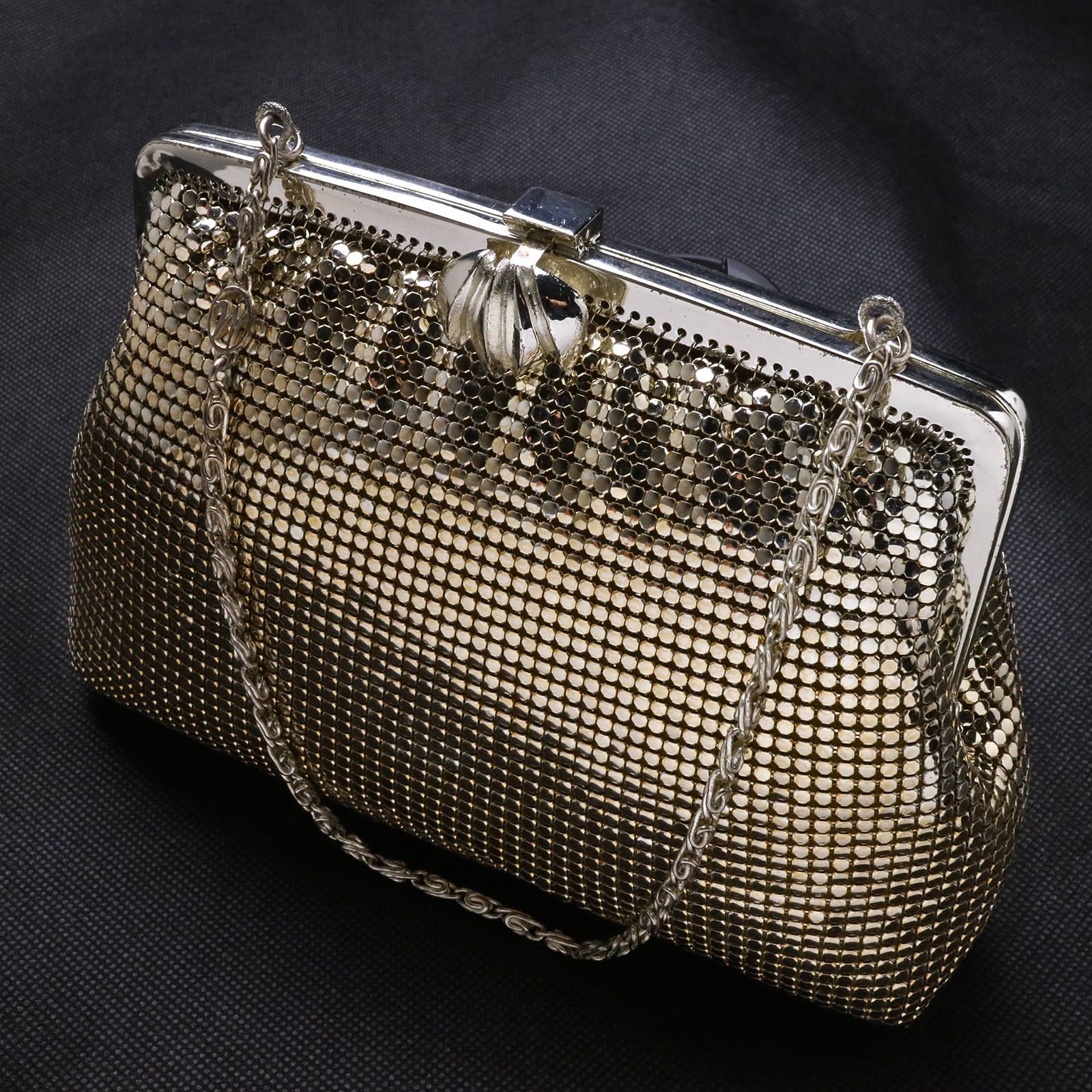 ヴィンテージメタルビーズバッグ イギリス | corne/コルネ