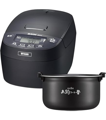Amazon | ZOJIRUSHI 【南部鉄器極め羽釜】圧力IH炊飯ジャー NP-WS10-BP