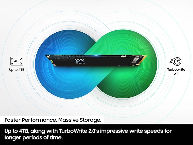 4TB SSD Internal Hard Drive - 990 EVO Plus NVMe™ | Samsung US