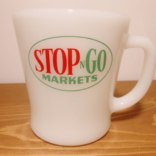 希少ファイヤーキング STOP N GO MARKETマグFire King