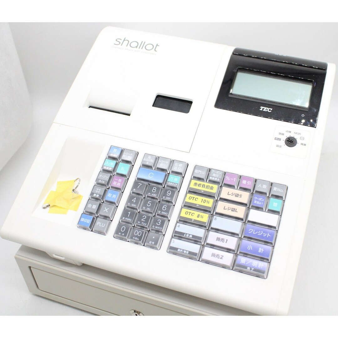 TEC shallot レジスター 黒色 MA-700 東芝テック MA-700 電子