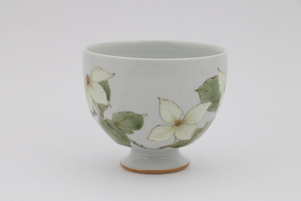 カフェオレボウル 花水木 - 石川の伝統工芸 九谷焼作家通販サイト