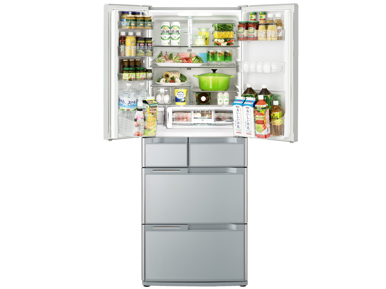 日立 冷蔵庫 R-S4200F(XN) 401L 真空チルド2016年製 日立 冷蔵庫 R