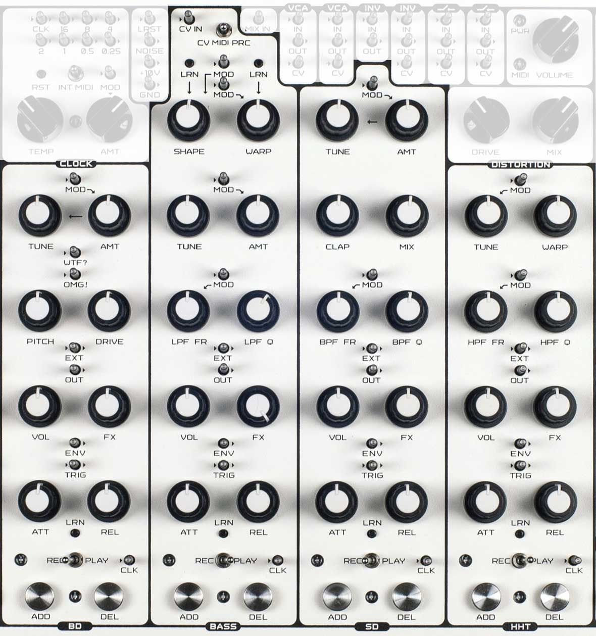 SOMA laboratory | PULSAR-23 (Screw) | シンセサイザー リズムマシン