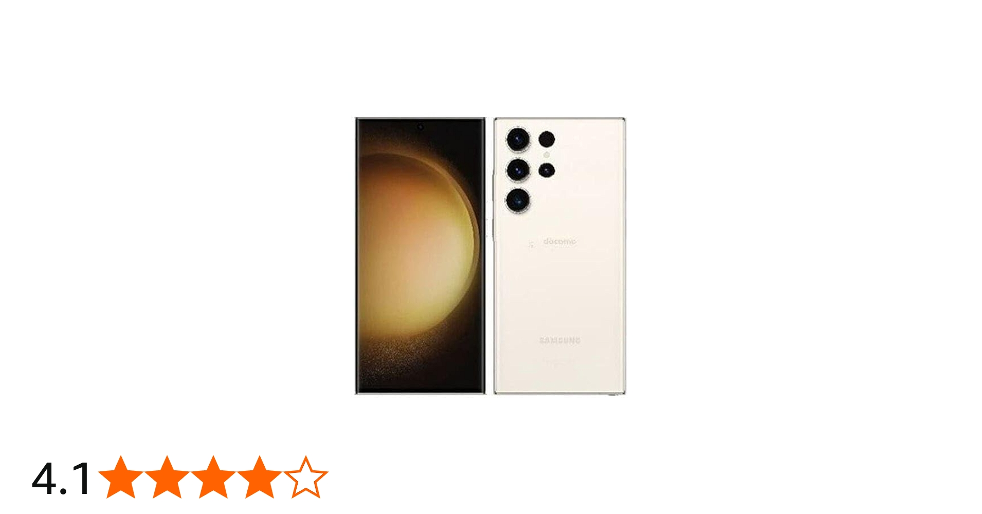 Amazon | 【整備済み品】Galaxy S23 Ultra SC-52D 256GB クリーム SIM