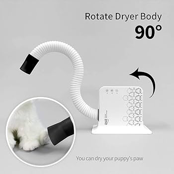 Amazon.com: DUZ V2 Super Quiet Hands-Free Pet Dryer: Low-Noise Dog