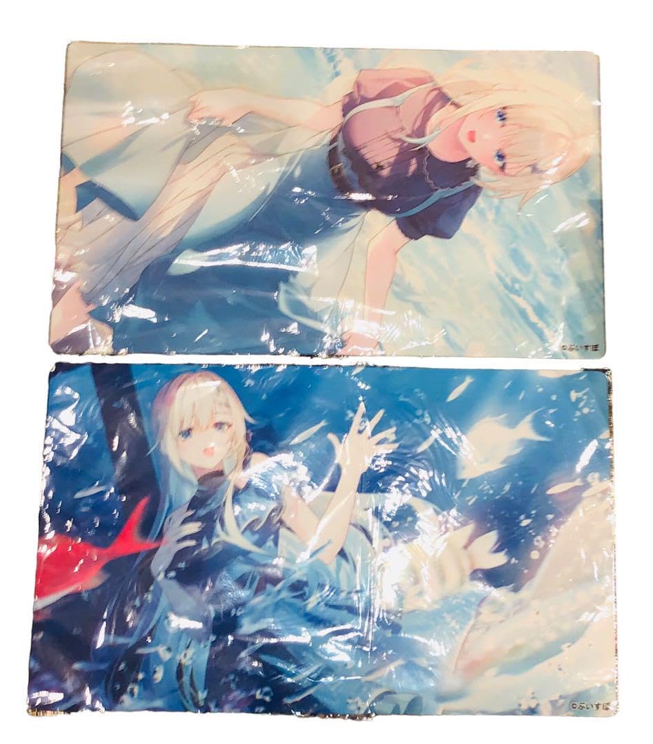 コミケ 遠坂あさぎ AliceSyndrome プレイマット スリーブ 藍沢エマ