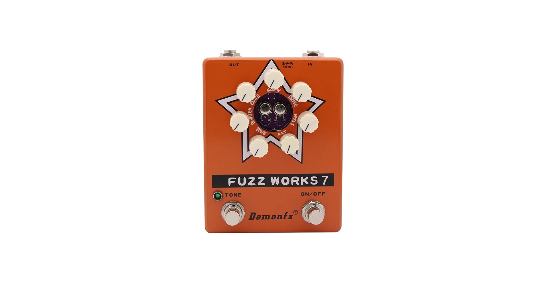 Amazon | Demonfx FUZZ WORKS 7 / FUZZ ファズ ギター エフェクター