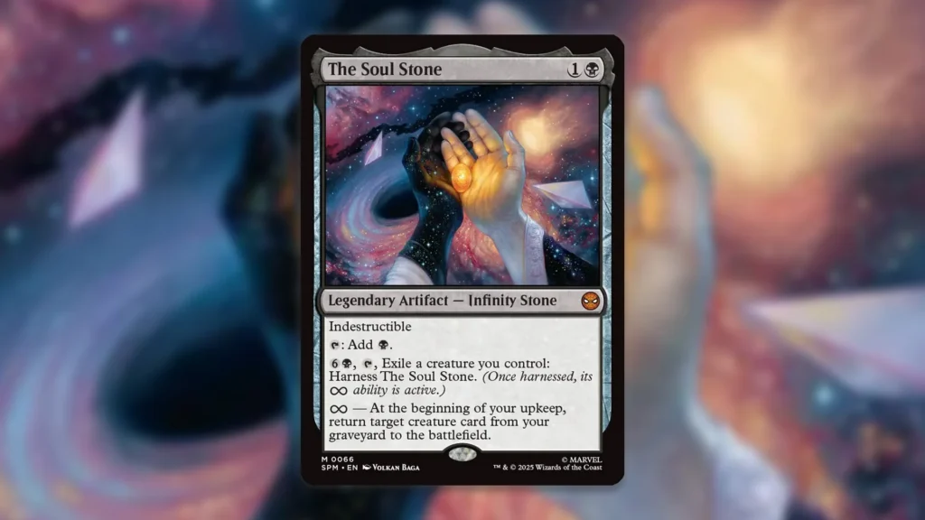 mtgソウル・ストーン The Soul Stone 英語版 スパイダーマン ソウル