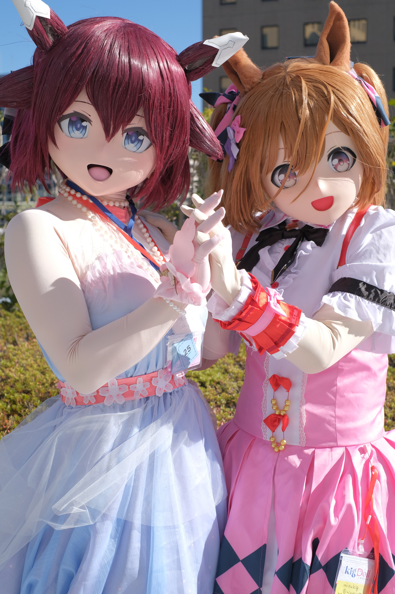 オーダーメイド アグネスタキオン 着ぐるみ マスク コスプレ