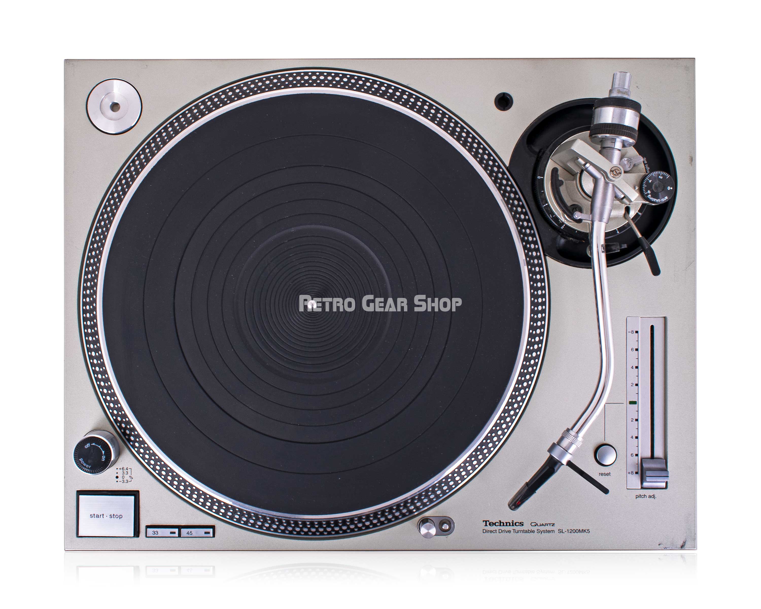 Technics SL-1200MK5 Quartz Direct Drive Turntable System DJ Record