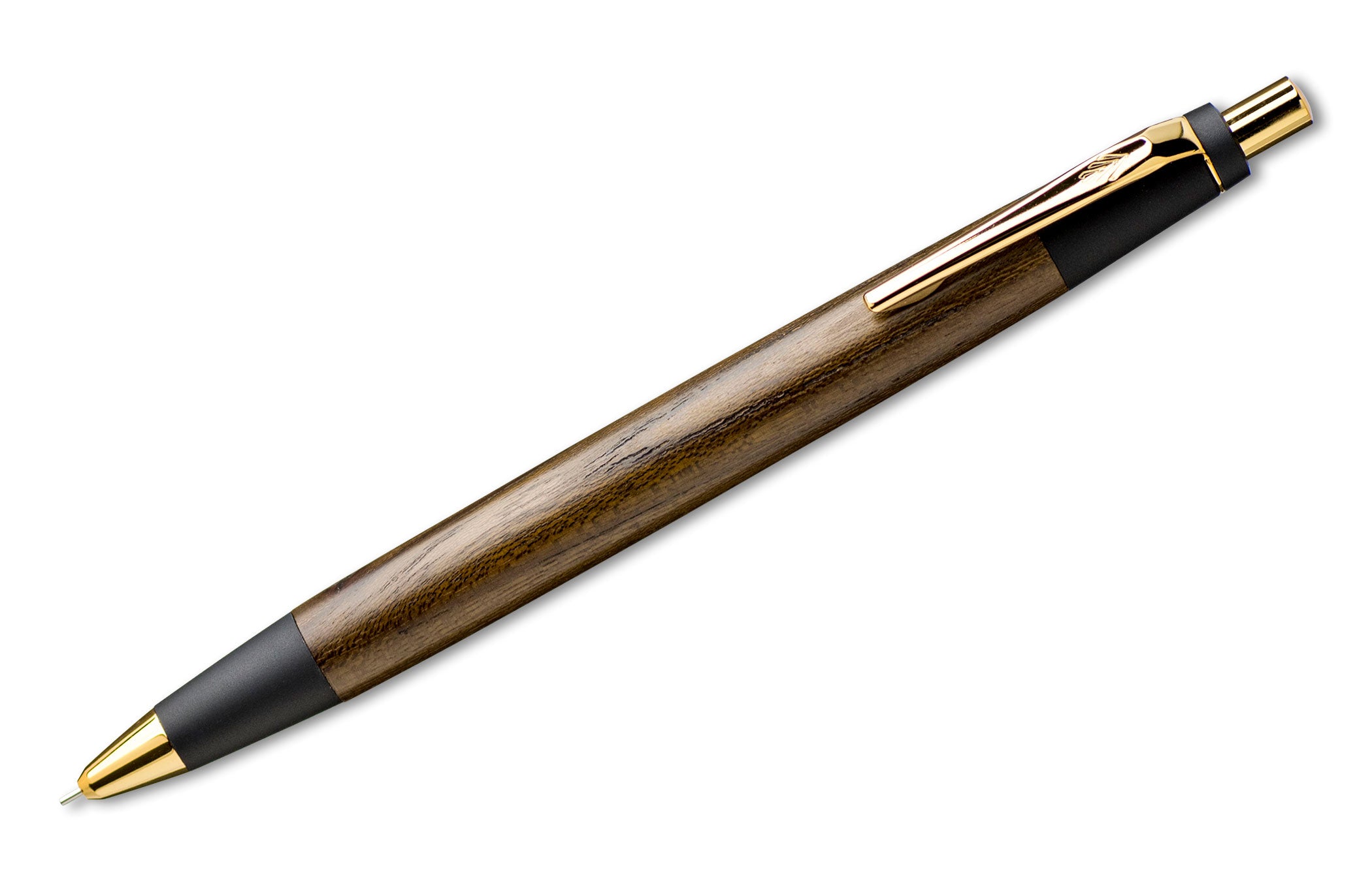 野原工芸 欅 ケヤキ 新型 シャープペンシル ゴールド Amazon.co.jp