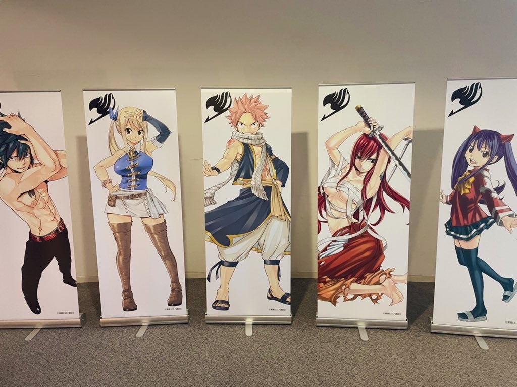 FAIRY TAIL 版画 真島ヒロ先生 原画展 サイン入り版画 FAIRYTAIL