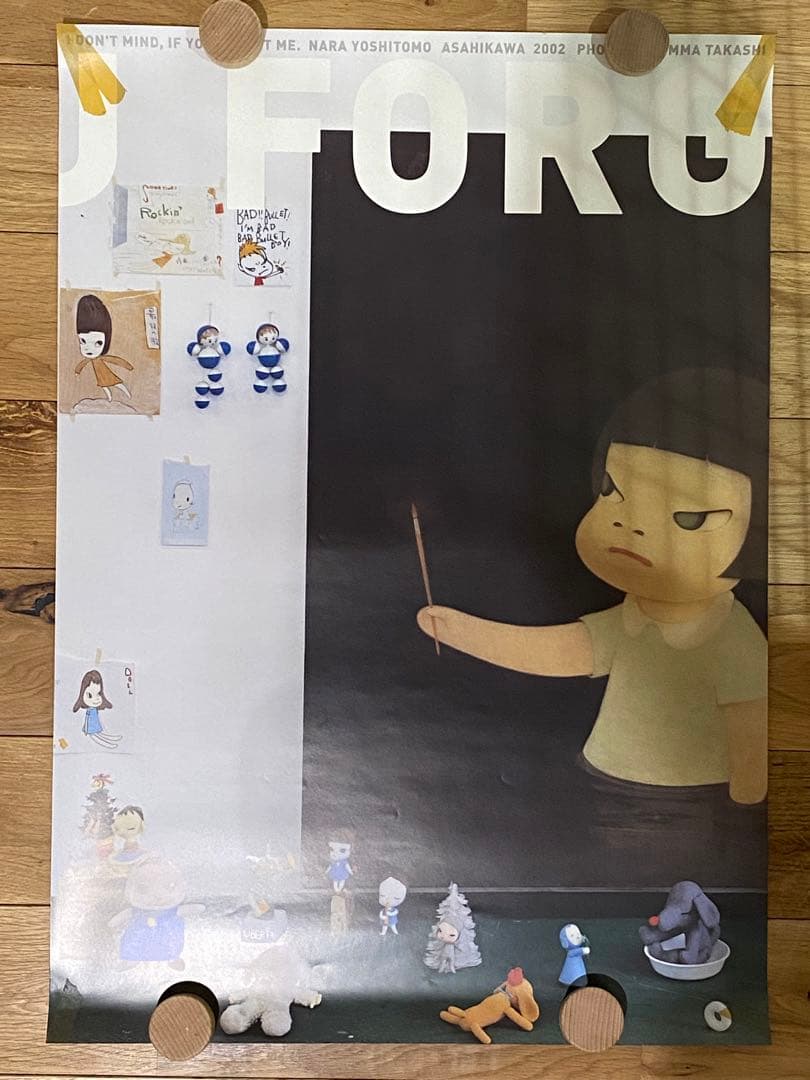 奈良美智 YOSHITOMO NARA 個展ポスター5枚セット 箱付き