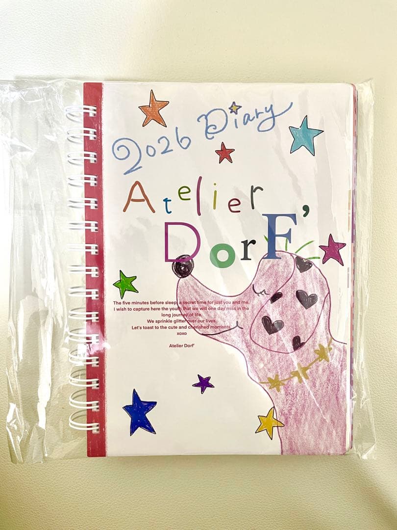 2026 Diary Atelier DorF スケジュール帳 Atelier Dorf スケジュール帳