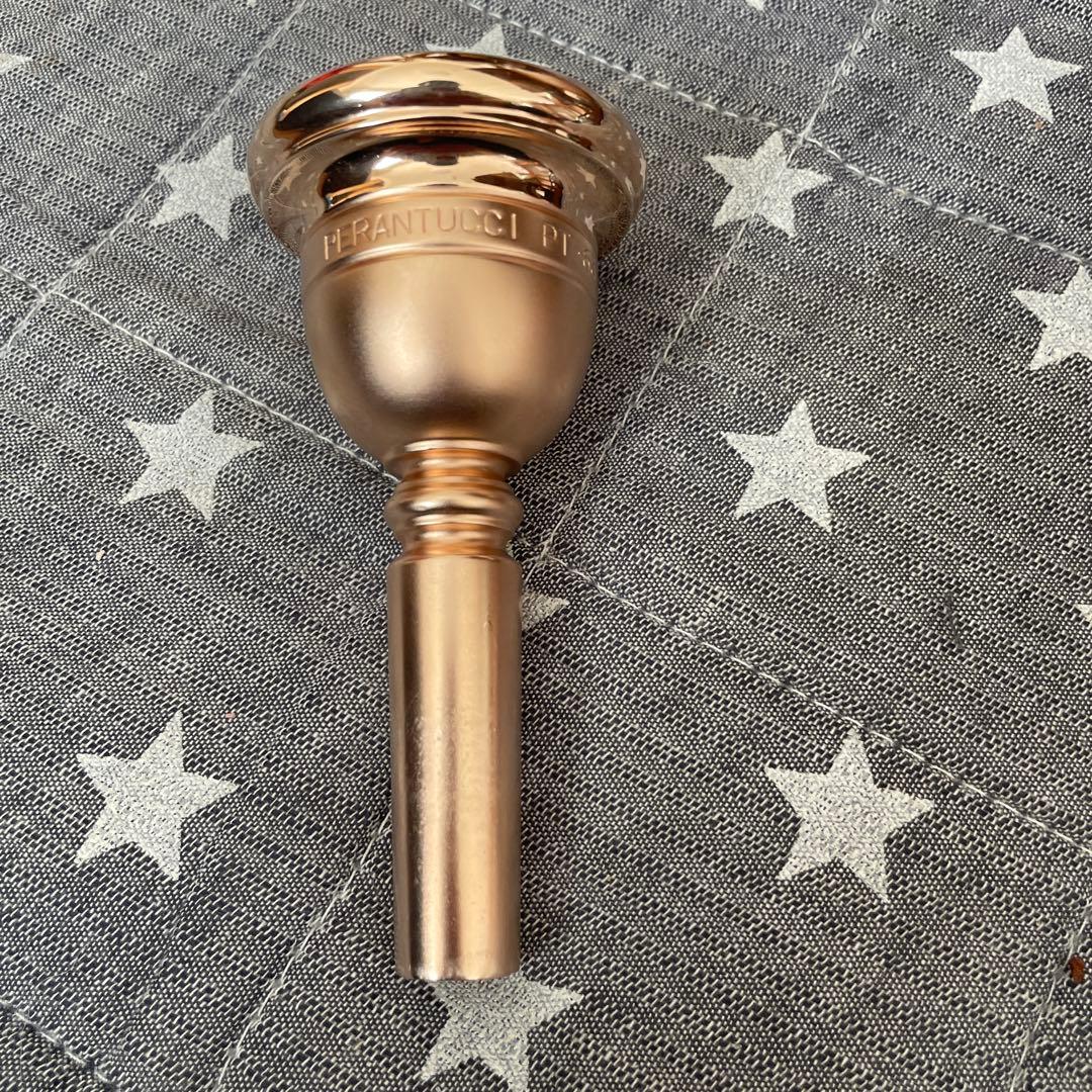 ペラントゥッチマウスピース　PT65 ピンクゴールド加工　表面サテン仕上げ ペラントゥッチマウスピース PT65 ピンクゴールド加工 表面サテン