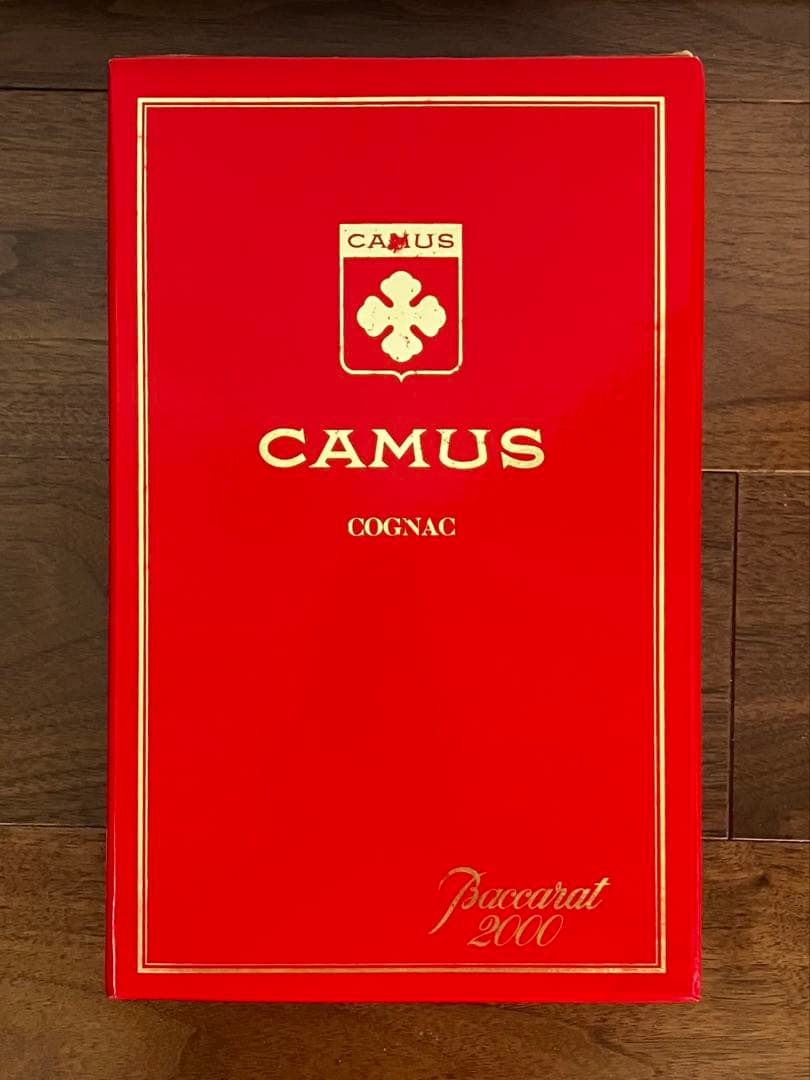 古酒 CAMUS Cognac Baccarat 2000 ギフトボックス入り 未開栓】古酒CAMUS Cognac Baccarat 2000ギフトボックス 古酒CAMUS