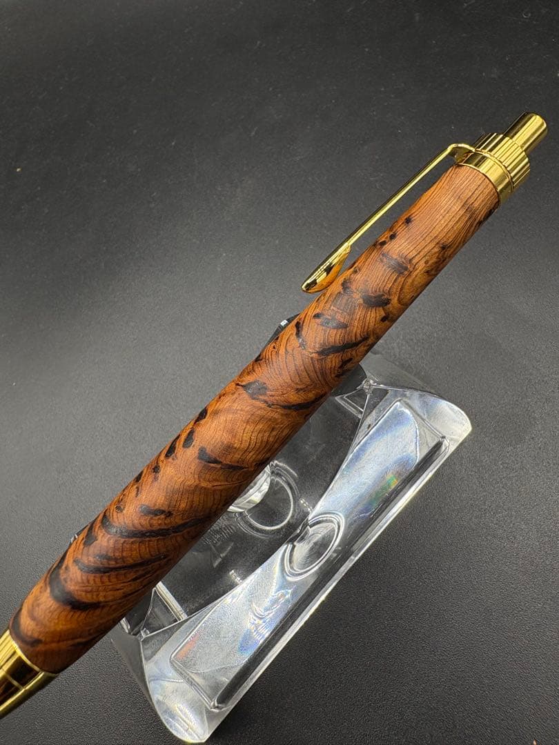 530超極上　屋久杉　泡瘤　木軸シャーペン　ボールペン