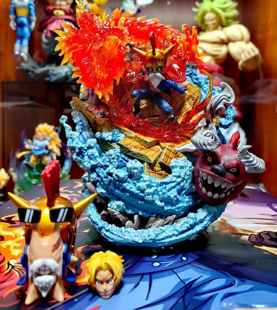 ワンピース 麦わら海賊団 サンジ ガレージキット フィギュア ワーコレサイズ ワンピース 麦わら海賊団 サンジ ガレージキット ワーコレサイズ