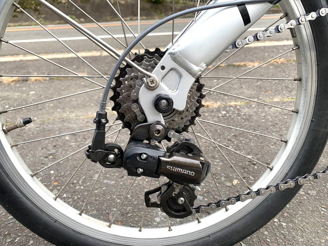 【即乘】送料無料 DAHON 折り畳み自転車 route7速ミニベロ 小径車20