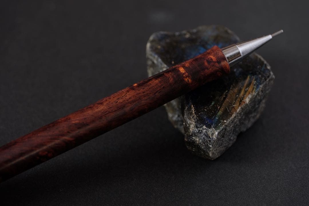 PG5木軸カスタム0038 樹種：ホンジュラスローズ瘤 高村杢工房