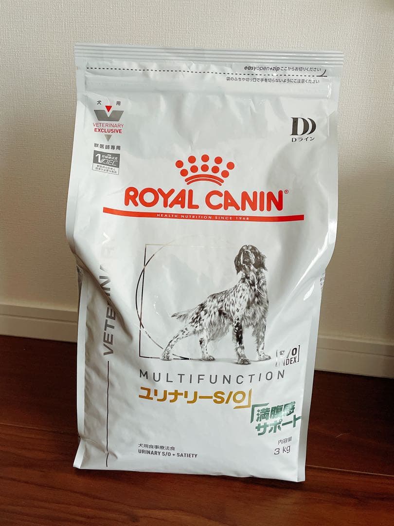 ROYALCANINユリナリー S/O 満腹感サポート3kg ロイヤルカナン Dライン