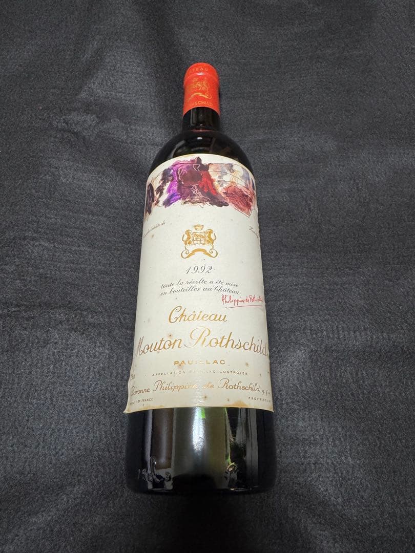 Château Mouton Rothschild 1992 赤ワイン750ml Château Mouton Rothschild 1992 赤ワイン750ml 1992 Château Mouton