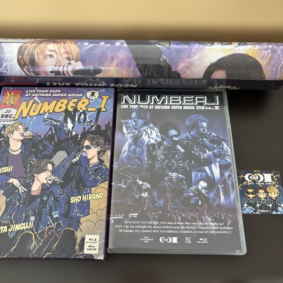 Number_i LIVETOUR 2024 No.Ⅰ 初回生産限定盤・通常盤 Number_i LIVE TOUR 2024 No.Ⅰ」通常盤 | TOBE OFFICIAL STORE